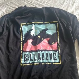 billabong swim shirt.